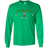 T-Shirts Irish Green / YS I Love You This Much Youth Long Sleeve T-Shirt