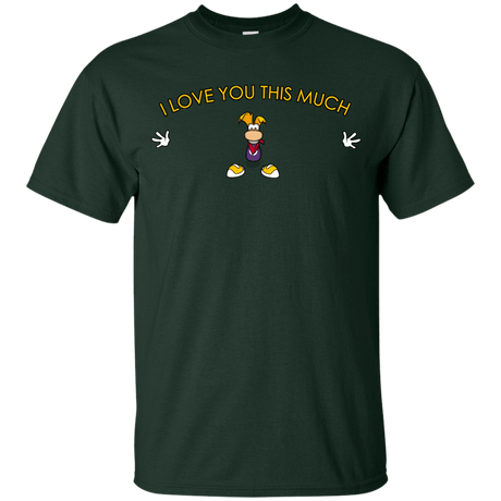 T-Shirts Forest / YXS I Love You This Much Youth T-Shirt