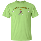 T-Shirts Mint Green / YXS I Love You This Much Youth T-Shirt