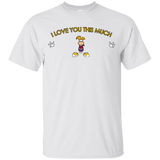 T-Shirts White / YXS I Love You This Much Youth T-Shirt