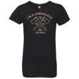 T-Shirts Black / YXS I'm a Lumberjack Girls Premium T-Shirt