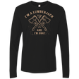 T-Shirts Black / Small I'm a Lumberjack Men's Premium Long Sleeve