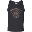 T-Shirts Black / S I'm a Lumberjack Men's Tank Top