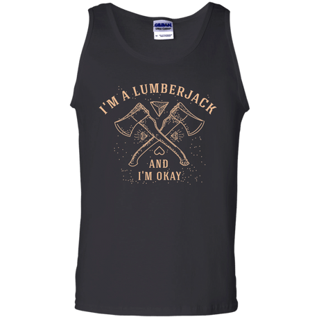T-Shirts Black / S I'm a Lumberjack Men's Tank Top