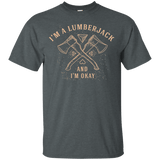 T-Shirts Dark Heather / S I'm a Lumberjack T-Shirt