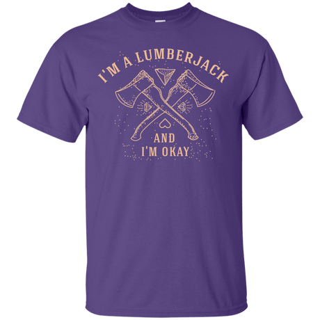 T-Shirts Purple / S I'm a Lumberjack T-Shirt
