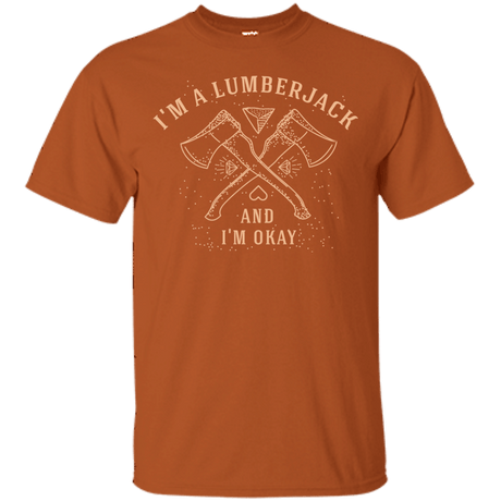 T-Shirts Texas Orange / S I'm a Lumberjack T-Shirt
