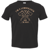 T-Shirts Black / 2T I'm a Lumberjack Toddler Premium T-Shirt