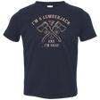 T-Shirts Navy / 2T I'm a Lumberjack Toddler Premium T-Shirt