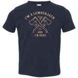 T-Shirts Navy / 2T I'm a Lumberjack Toddler Premium T-Shirt