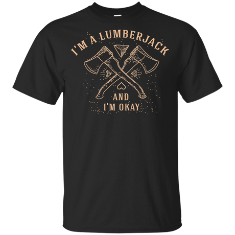 T-Shirts Black / YXS I'm a Lumberjack Youth T-Shirt