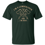 T-Shirts Forest / YXS I'm a Lumberjack Youth T-Shirt