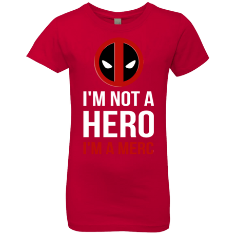 T-Shirts Red / YXS I'm a merc Girls Premium T-Shirt