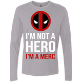 T-Shirts Heather Grey / Small I'm a merc Men's Premium Long Sleeve