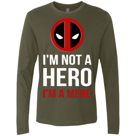 T-Shirts Military Green / Small I'm a merc Men's Premium Long Sleeve