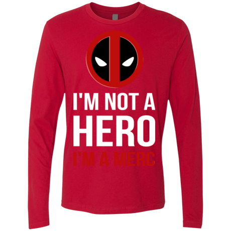 T-Shirts Red / Small I'm a merc Men's Premium Long Sleeve