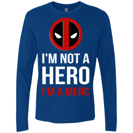 T-Shirts Royal / Small I'm a merc Men's Premium Long Sleeve