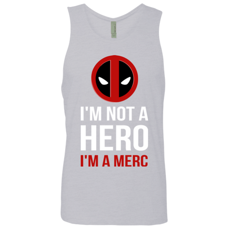 T-Shirts Heather Grey / Small I'm a merc Men's Premium Tank Top