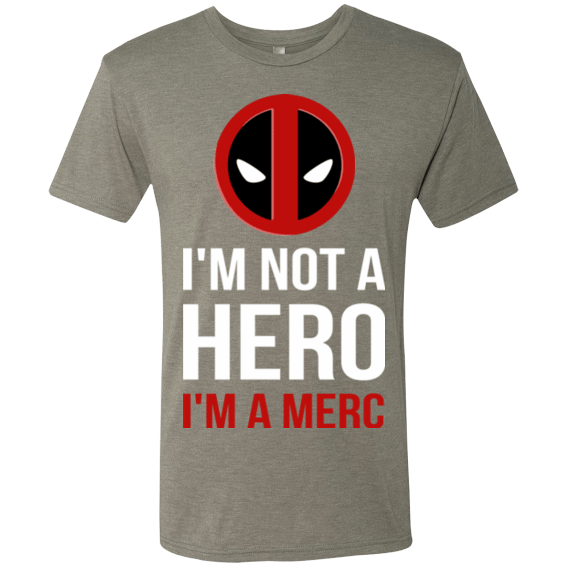 T-Shirts Venetian Grey / Small I'm a merc Men's Triblend T-Shirt