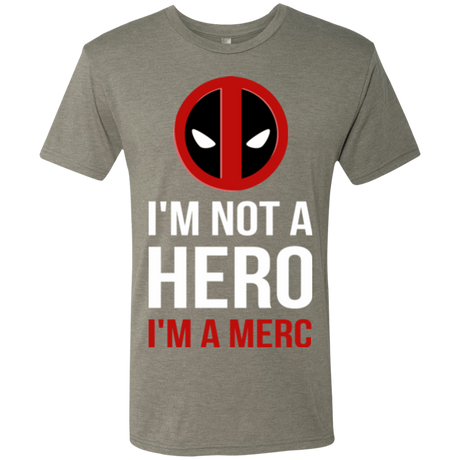 T-Shirts Venetian Grey / Small I'm a merc Men's Triblend T-Shirt
