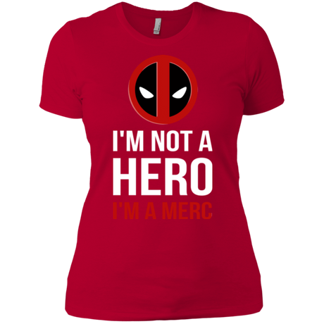 T-Shirts Red / X-Small I'm a merc Women's Premium T-Shirt