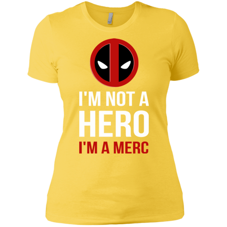 T-Shirts Vibrant Yellow / X-Small I'm a merc Women's Premium T-Shirt