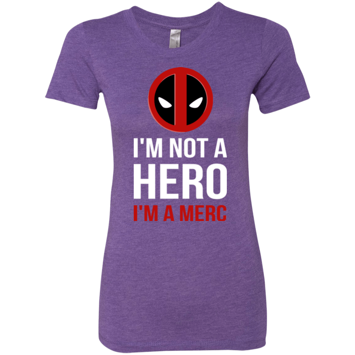 T-Shirts Purple Rush / Small I'm a merc Women's Triblend T-Shirt