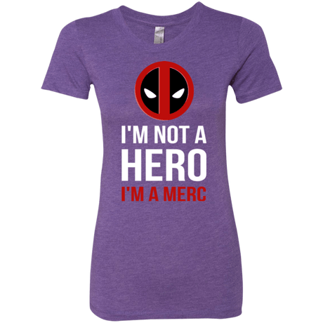 T-Shirts Purple Rush / Small I'm a merc Women's Triblend T-Shirt