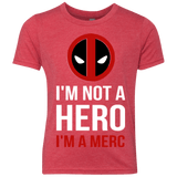 T-Shirts Vintage Red / YXS I'm a merc Youth Triblend T-Shirt