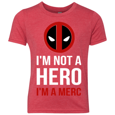 T-Shirts Vintage Red / YXS I'm a merc Youth Triblend T-Shirt