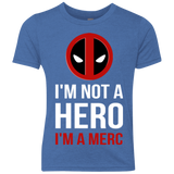 T-Shirts Vintage Royal / YXS I'm a merc Youth Triblend T-Shirt