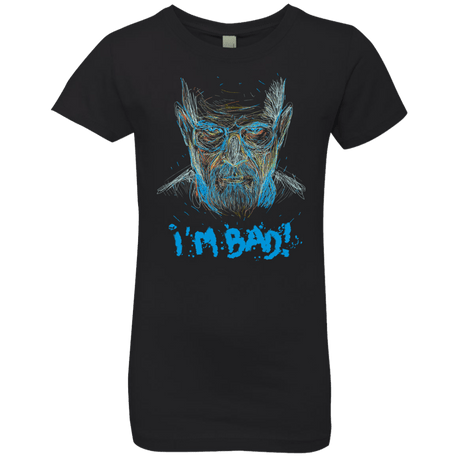 T-Shirts Black / YXS I'm Bad! Girls Premium T-Shirt