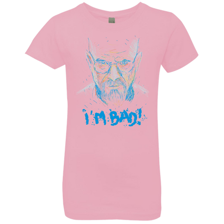 T-Shirts Light Pink / YXS I'm Bad! Girls Premium T-Shirt