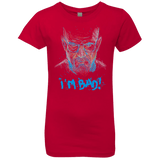 T-Shirts Red / YXS I'm Bad! Girls Premium T-Shirt