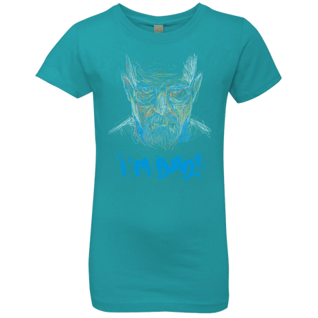 T-Shirts Tahiti Blue / YXS I'm Bad! Girls Premium T-Shirt