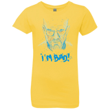 T-Shirts Vibrant Yellow / YXS I'm Bad! Girls Premium T-Shirt