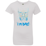 T-Shirts White / YXS I'm Bad! Girls Premium T-Shirt