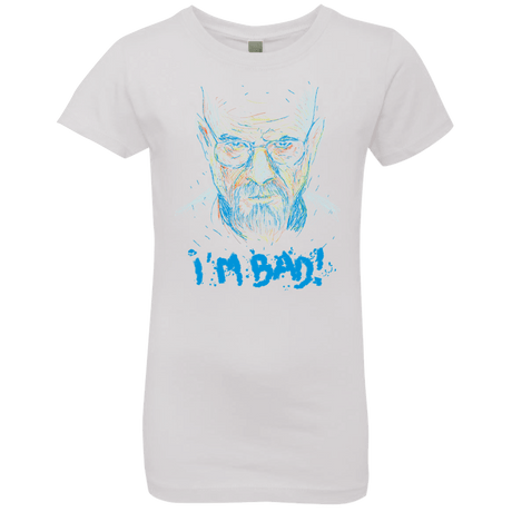 T-Shirts White / YXS I'm Bad! Girls Premium T-Shirt