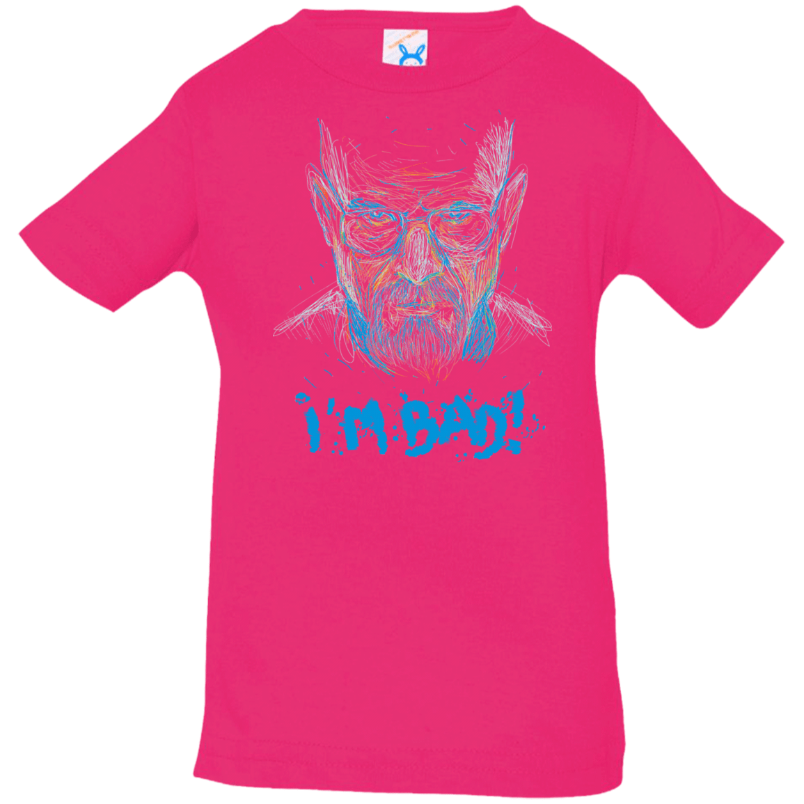 T-Shirts Hot Pink / 6 Months I'm Bad! Infant Premium T-Shirt