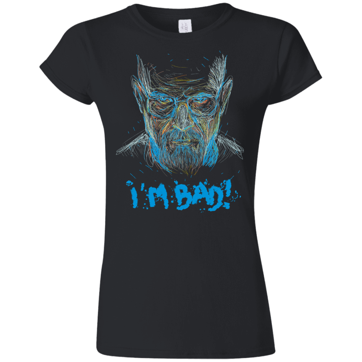 T-Shirts Black / S I'm Bad! Junior Slimmer-Fit T-Shirt