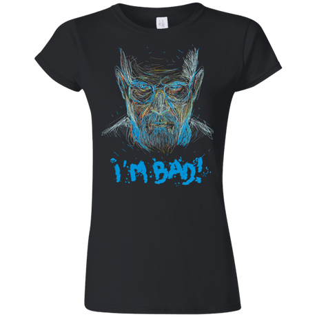 T-Shirts Black / S I'm Bad! Junior Slimmer-Fit T-Shirt