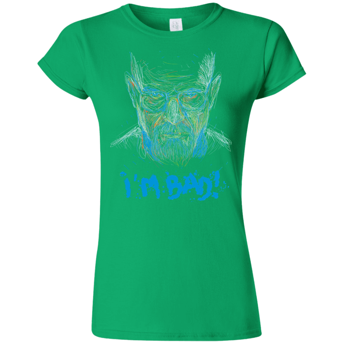 T-Shirts Irish Green / S I'm Bad! Junior Slimmer-Fit T-Shirt