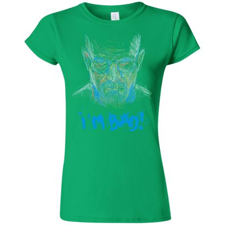 T-Shirts Irish Green / S I'm Bad! Junior Slimmer-Fit T-Shirt