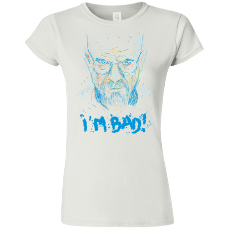 T-Shirts White / S I'm Bad! Junior Slimmer-Fit T-Shirt