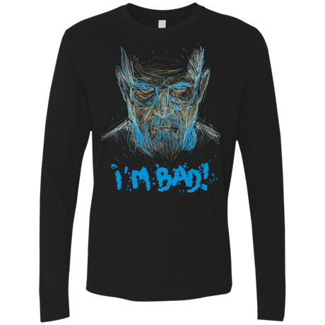 T-Shirts Black / S I'm Bad! Men's Premium Long Sleeve