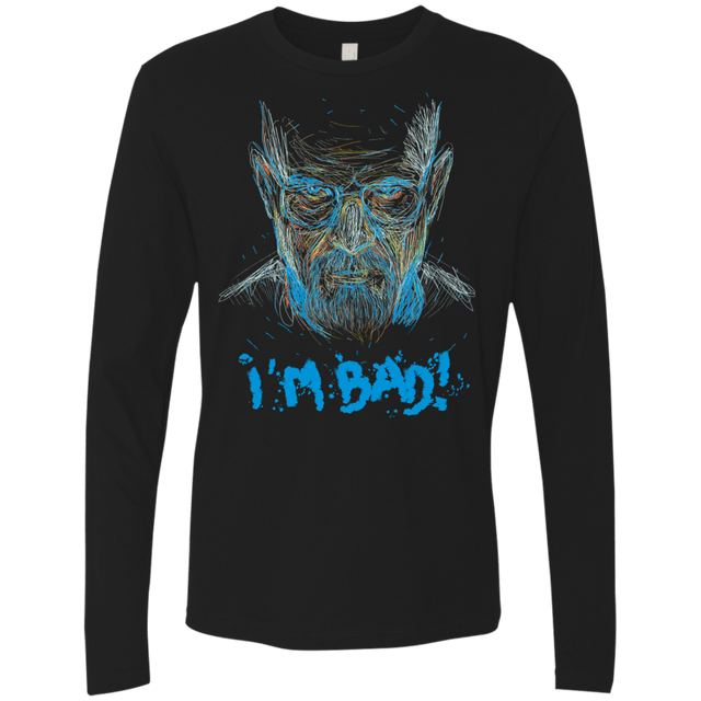 T-Shirts Black / S I'm Bad! Men's Premium Long Sleeve