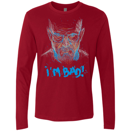 T-Shirts Cardinal / S I'm Bad! Men's Premium Long Sleeve