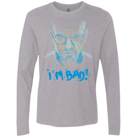 T-Shirts Heather Grey / S I'm Bad! Men's Premium Long Sleeve