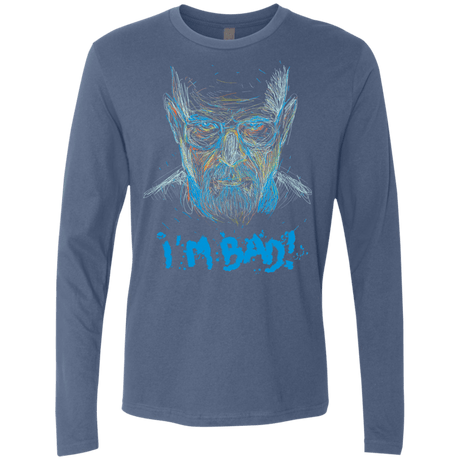 T-Shirts Indigo / S I'm Bad! Men's Premium Long Sleeve