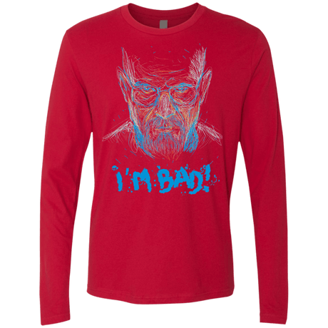 T-Shirts Red / S I'm Bad! Men's Premium Long Sleeve